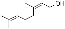 Nerol molecular structure (CAS 106-25-2)