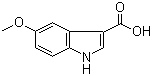 structure of CAS# 10601-19-1, 5-甲氧基吲哚-3-甲醛