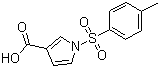 structure of CAS# 106058-86-0, N-对甲苯磺酰基-3-吡咯甲酸