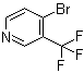 structure of CAS# 1060801-89-9, 4-Bromo-3-(trifluoromethyl)pyridine
