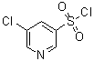 structure of CAS# 1060802-18-7, 5-氯-3-吡啶磺酰氯