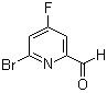 structure of CAS# 1060809-22-4, 6-溴-4-氟-2-吡啶甲醛