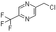 CAS # 1060812-69-2, 2-(Chloromethyl)-5-(trifluoromethyl)pyrazine