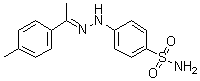 CAS 登录号：1061214-06-9, 4-[2-[1-(4-甲基苯基)亚乙基]肼基]苯磺酰胺
