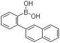 structure of CAS# 1061350-97-7, B-[2-(2-Naphthalenyl)phenyl]boronic acid