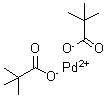 structure of CAS# 106224-36-6, Palladium dipivalate