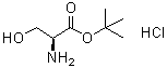 structure of CAS# 106402-41-9, L-丝氨酸叔丁酯盐酸盐