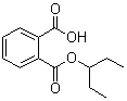 CAS 登录号：106477-98-9, 1,2-苯二甲酸单(1-乙基丙基)酯