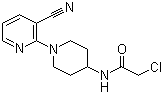 CAS # 1065484-49-2, 2-Chloro-N-[1-(3-cyano-2-pyridinyl)-4-piperidinyl]acetamide