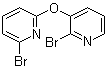 structure of CAS# 1065484-65-2, 2-Bromo-3-[(6-bromo-2-pyridinyl)oxy]pyridine