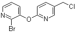 CAS # 1065484-66-3, 2-Bromo-3-[[5-(chloromethyl)-2-pyridinyl]oxy]pyridine