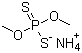 structure of CAS# 1066-97-3, O,O-二甲基二硫代磷酸铵