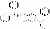 CAS # 106618-38-6, 2-Methyl-4-(N-ethyl-N-benzyl)aminobenzoaldehyde-1,1-diphenylhydrazone