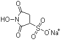 structure of CAS# 106627-54-7, N-Hydroxysulfosuccinimide sodium salt