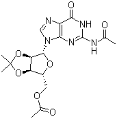 CAS 登录号：106743-56-0, N,5'-O-二乙酰基-2',3'-O-异丙亚基鸟苷