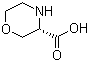 structure of CAS# 106825-79-0, (S)-3-吗啉基羧酸