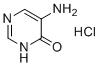5-氨基嘧啶-4-醇盐酸盐分子结构 (CAS 106913-64-8)