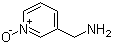 structure of CAS# 106940-10-7, 3-Pyridinemethanamine 1-oxide