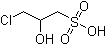 CAS # 107-57-3, 3-Chloro-2-hydroxypropylsulfonic acid, 3-Chloro-2-hydroxy-1-propanesulfonic acid