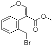 CAS 登录号：107048-59-9, 2-(溴甲基)-alpha-(甲氧基亚甲基)苯乙酸甲酯