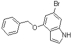 CAS # 1070503-92-2, 6-Bromo-4-(phenylmethoxy)-1H-indole
