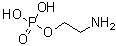 structure of CAS# 1071-23-4, 乙醇胺 O-磷酸酯