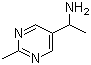 structure of CAS# 1071435-99-8, 1-(2-甲基嘧啶-5-基)乙胺
