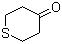 structure of CAS# 1072-72-6, 四氢噻喃-4-酮