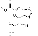 CAS # 1072449-83-2, (3aR,4R,7aR)-3a,7a-Dihydro-2-methyl-4-[(1R,2R)-1,2,3-trihydroxypropyl]-4H-pyrano[3,4-d]oxazole-6-carboxylic acid methyl ester