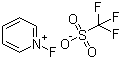 structure of CAS# 107263-95-6, N-Fluoropyridinium trifluoromethanesulfonate