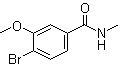 CAS # 1072944-34-3, 4-Bromo-3-methoxy-N-methylbenzamide