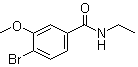 structure of CAS# 1072944-41-2, 4-溴-N-乙基-3-甲氧基苯甲酰胺