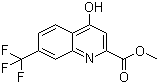 structure of CAS# 1072944-69-4, 4-羟基-7-(三氟甲基)喹啉-2-羧酸甲酯