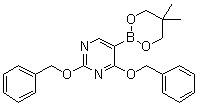 CAS # 1072944-91-2, 5-(5,5-Dimethyl-1,3,2-dioxaborinan-2-yl)-2,4-bis(phenylmethoxy)pyrimidine