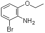 structure of CAS# 1072945-59-5, 2-Bromo-6-ethoxybenzenamine