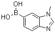 structure of CAS# 1072945-87-9, (1-甲基-1H-苯并咪唑-6-基)硼酸