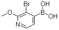 CAS # 1072946-00-9, (3-Bromo-2-methoxy-4-pyridinyl)boronic acid
