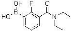 CAS 登录号：1072946-28-1, [3-[(二乙基氨基)羰基]-2-氟苯基]硼酸