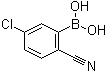 CAS 登录号：1072946-52-1, 5-氯-2-氰基苯硼酸