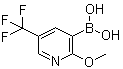 CAS # 1072946-55-4, (2-Methoxy-5-trifluoromethylpyridin-3-yl)boronic acid