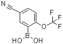 CAS # 1072946-64-5, [5-Cyano-2-(trifluoromethoxy)phenyl]boronic acid