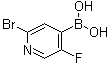 CAS 登录号：1072951-43-9, (2-溴-5-氟吡啶-4-基)硼酸