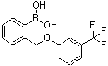 structure of CAS# 1072951-60-0, [2-[[3-(Trifluoromethyl)phenoxy]methyl]phenyl]boronic acid