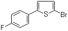 structure of CAS# 1073313-97-9, 2-溴-5-(4-氟苯基)噻吩