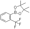 structure of CAS# 1073339-21-5, 2-三氟甲基苯硼酸频哪醇酯