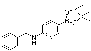 structure of CAS# 1073354-27-4, 6-(苄氨基)吡啶-3-硼酸频哪醇酯