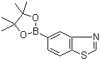structure of CAS# 1073354-91-2, 苯并噻唑-5-硼酸频哪醇酯