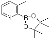 structure of CAS# 1073371-84-2, 3-甲基吡啶-2-硼酸频哪醇酯