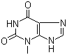 structure of CAS# 1076-22-8, 3-甲基黄嘌呤