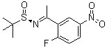 CAS # 1076160-56-9, [S(R)]-N-[1-(2-Fluoro-5-nitrophenyl)ethylidene]-2-methyl-2-propanesulfinamide
